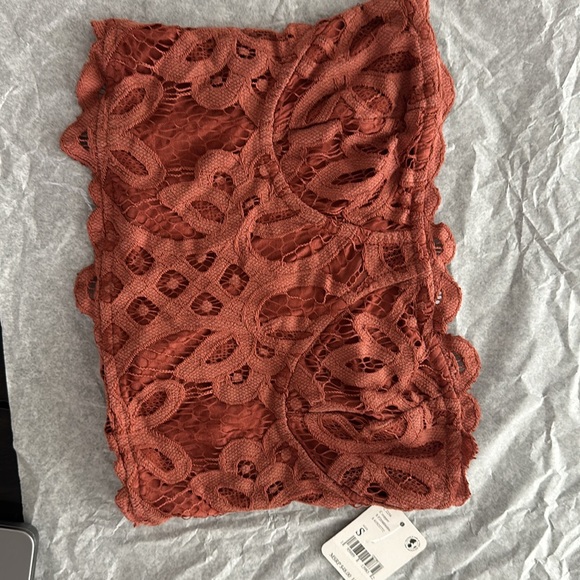 NWT Free People Adella Corset Bra / Copper - Picture 12 of 12